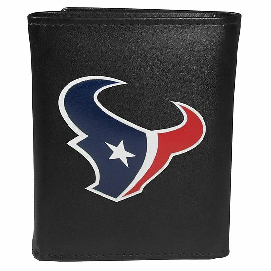 Flash Sale 👏 Unbranded Men's Houston Texans Logo Tri-Fold Wallet 🔔
