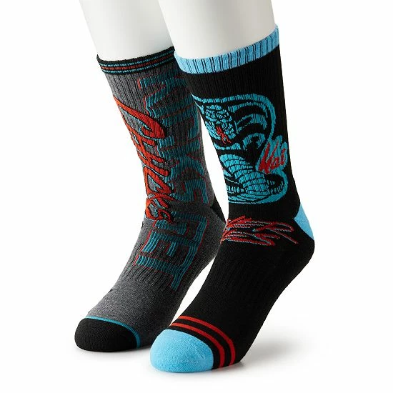 Best Pirce ๐ Unbranded Men's Characters 2-Pack Crew ๐งฆ Socks Batman ๐ฅฐ - Image 2