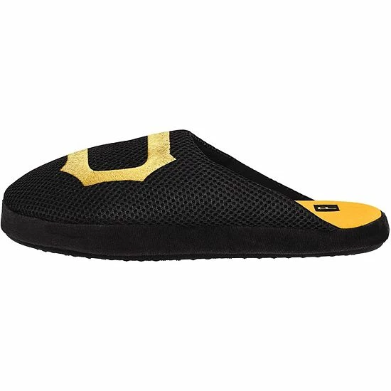 Hot Sale โค๏ธ Unbranded Men's FOCO Pittsburgh Pirates Big Logo Colorblock Mesh Slippers ๐ - Image 3