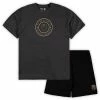 New 👏 Unbranded Men's Concepts Sport Black/Heathered Charcoal Vegas Golden Knights Big & Tall T-Shirt & Shorts Sleep Set 👏
