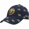 Coupon 😉 Unbranded Men's '47 Navy Denver Nuggets Confetti Cleanup Adjustable Hat ✨