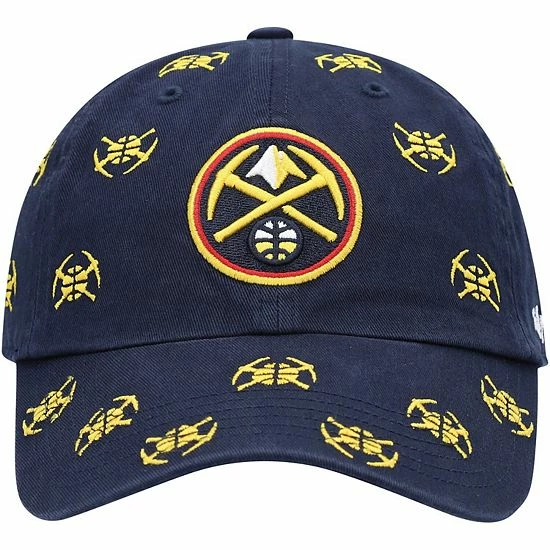 Coupon 😉 Unbranded Men's '47 Navy Denver Nuggets Confetti Cleanup Adjustable Hat ✨ - Image 2