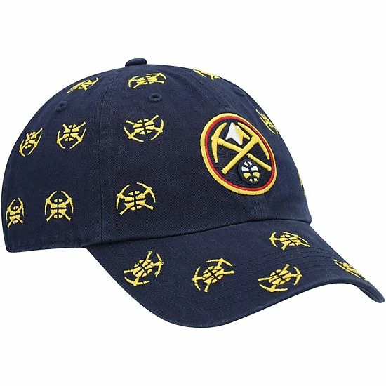Coupon 😉 Unbranded Men's '47 Navy Denver Nuggets Confetti Cleanup Adjustable Hat ✨ - Image 3