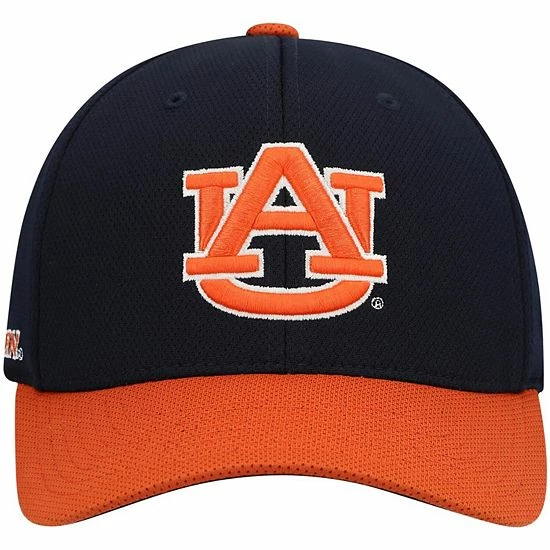 Coupon 🧨 Unbranded Men's Top Of The World Navy/Orange Auburn Tigers Two-Tone Reflex Hybrid Tech Flex Hat ❤️ - Image 2