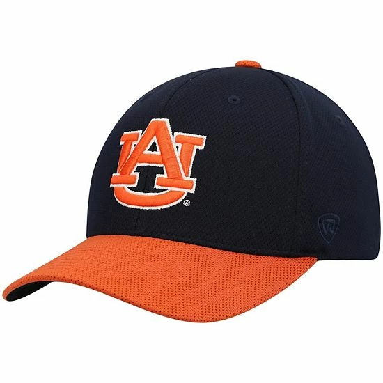Coupon 🧨 Unbranded Men's Top Of The World Navy/Orange Auburn Tigers Two-Tone Reflex Hybrid Tech Flex Hat ❤️ - Image 3