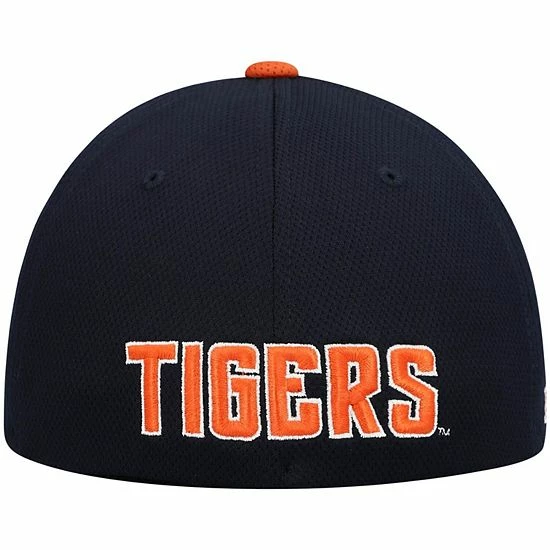 Coupon 🧨 Unbranded Men's Top Of The World Navy/Orange Auburn Tigers Two-Tone Reflex Hybrid Tech Flex Hat ❤️ - Image 4