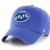 Flash Sale ⌛ Unbranded Men's '47 Royal Indianapolis Colts Hometown Clean Up Adjustable Hat 😉