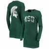 Cheapest ⭐ Unbranded 👩 Women's Gameday Couture Green Michigan State Spartans 2-Hit Sweatshirt 👗 Dress 🎁