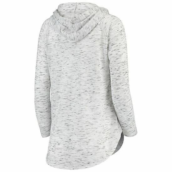 Best deal โจ Unbranded ๐ฉ Women's Pressbox Gray Michigan State Spartans Space Dye Lace-Up V-Neck Long Sleeve T-Shirt โญ - Image 4