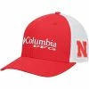 Hot Sale 🧨 Unbranded Men's Columbia Scarlet Nebraska Huskers PFG Snapback Adjustable Hat 🔥