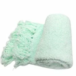 Deals 😍 Unbranded Fluffy Woven Throw Antique White ⌛