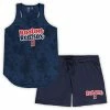 Cheap 👍 Unbranded 👩 Women's Concepts Sport Navy Boston Red Sox Plus Size Cloud Tank Top & Shorts Sleep Set ✨
