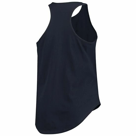 Hot Sale 😀 Unbranded 👩 Women's Denver Broncos Navy Plus Size Team Racerback Tank Top 👏 - Image 4