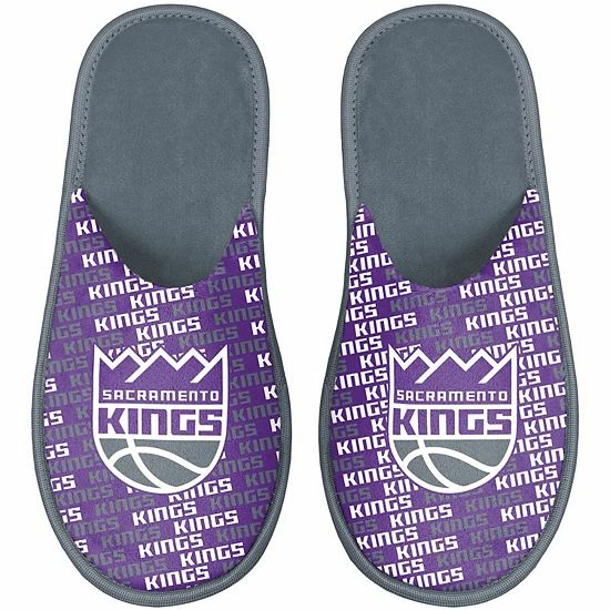 Discount 🎉 Unbranded Youth FOCO Sacramento Kings Team Scuff Slippers 🔥 - Image 2
