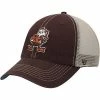 Brand new 💯 Unbranded Men's '47 Brown/Natural Cleveland Browns Legacy Trawler Trucker Clean Up Snapback Hat 😍