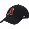 Wholesale ✨ Unbranded Men's '47 Black Arizona Diamondbacks Heritage Clean Up Adjustable Hat ❤️