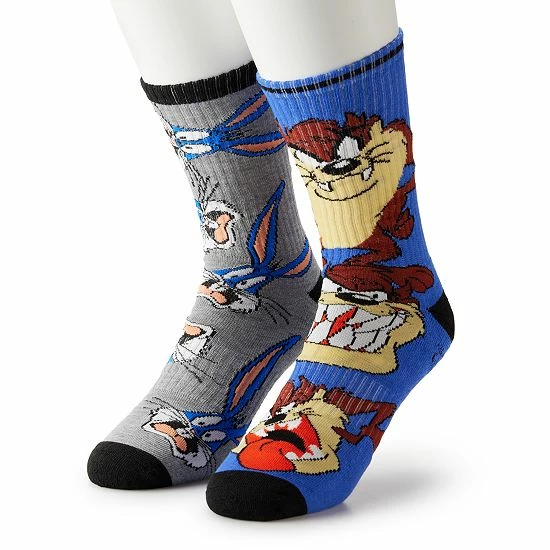 Best Pirce ๐ Unbranded Men's Characters 2-Pack Crew ๐งฆ Socks Batman ๐ฅฐ - Image 5