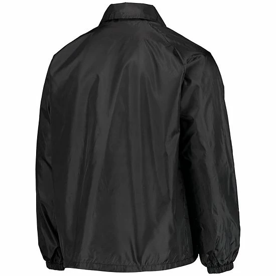 Best reviews of ๐ฏ Unbranded Men's Black Minnesota Vikings Coaches Classic Raglan Full-Snap Windbreaker Jacket ๐ - Image 4