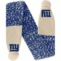 Discount ⌛ Unbranded FOCO New York Giants Confetti Scarf With Pom ⭐