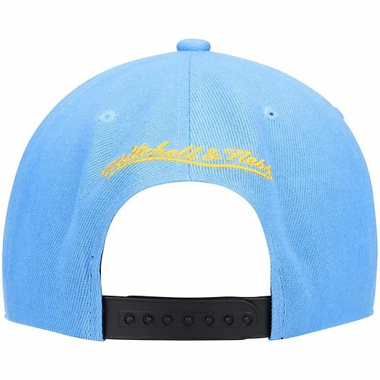 Cheapest ๐ Unbranded Men's Mitchell & Ness Sky Blue Sporting Kansas City Historic Logo Since '96 Jersey Hook Snapback Hat ๐ - Image 4