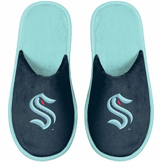 Buy ๐ฅฐ Unbranded Youth FOCO Seattle Kraken Team Scuff Slippers ๐ - Image 2
