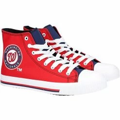 Best reviews of 🎁 Unbranded Men's FOCO Washington Nationals High Top Canvas 👟 Sneakers 👏