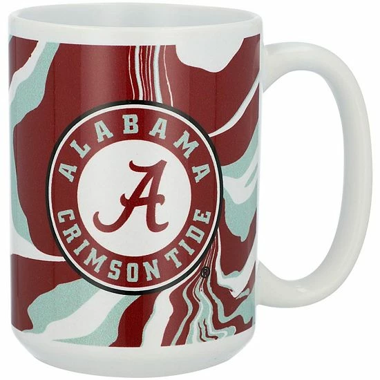 Coupon โ๏ธ Unbranded Alabama Crimson Tide 15oz. Tie-Dye Ceramic Mug ๐ - Image 2