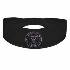 New ⌛ Unbranded Black Inter Miami CF Primary Logo Cooling Headband 🎉