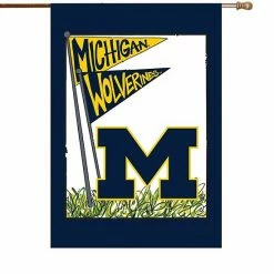 Cheap ⭐ Unbranded Michigan Wolverines 28" X 40" Double-Sided House Flag ⭐