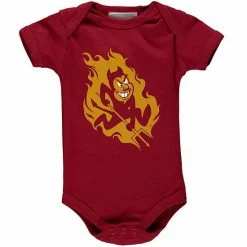 Promo 💯 Unbranded Infant Maroon Arizona State Sun Devils Big Logo Bodysuit 🎁