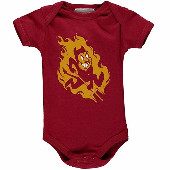Promo 💯 Unbranded Infant Maroon Arizona State Sun Devils Big Logo Bodysuit 🎁