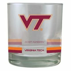 Cheapest 💯 Unbranded Virginia Tech Hokies 10oz. Banded Rocks Glass ✔️