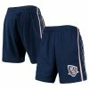 Cheapest 🎁 Unbranded Men's Mitchell & Ness Navy New Jersey Nets 2006-07 Hardwood Classics Swingman Shorts 🎁