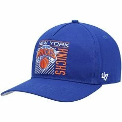 Hot Sale 😀 Unbranded Men's '47 Blue New York Knicks Reflex Hitch Snapback Hat 🎉