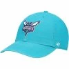 Flash Sale 🌟 Unbranded Men's '47 Teal Charlotte Hornets Team Franchise Fitted Hat 🤩