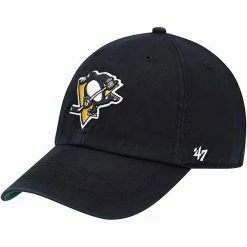 Best reviews of 🎉 Unbranded Men's '47 Black Pittsburgh Penguins Logo Franchise Fitted Hat 🎉