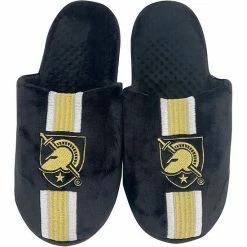 Cheap ❤️ Unbranded Men's FOCO Army Black Knights Striped Team Slippers 💯