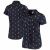Coupon 🥰 Unbranded 👩 Women's FOCO Navy Boston Red Sox Floral Button Up 👕 Shirt 💯