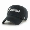 Outlet 🎁 Unbranded 👩 Women's '47 Black Baltimore Ravens Vocal Clean Up Adjustable Hat ⭐