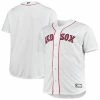 Promo 🤩 Unbranded Men's White Boston Red Sox Big & Tall Home Replica Team Jersey 🎉