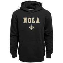 Brand new ⌛ Unbranded Kids 7-20 New Orleans Saints Team Slogan Fleece Hoodie 🥰