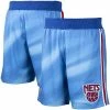 Flash Sale 🌟 Unbranded Men's Mitchell & Ness Blue New Jersey Nets 1990/91 Hardwood Classics Authentic Shorts 🎁