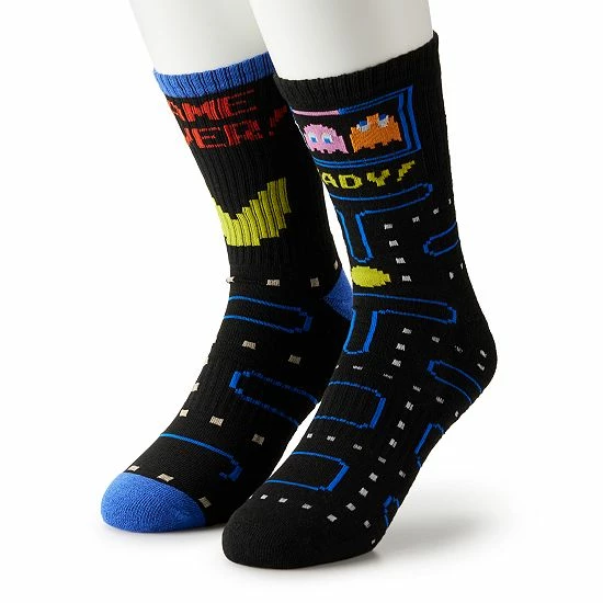 Best Pirce ๐ Unbranded Men's Characters 2-Pack Crew ๐งฆ Socks Batman ๐ฅฐ - Image 9