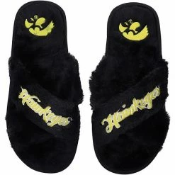 New 🎉 Unbranded 👩 Women's FOCO Iowa Hawkeyes Script Cross Slide Slippers 🛒