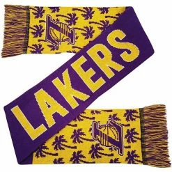 Hot Sale 🥰 Unbranded FOCO Los Angeles Lakers Reversible Thematic Scarf 🤩