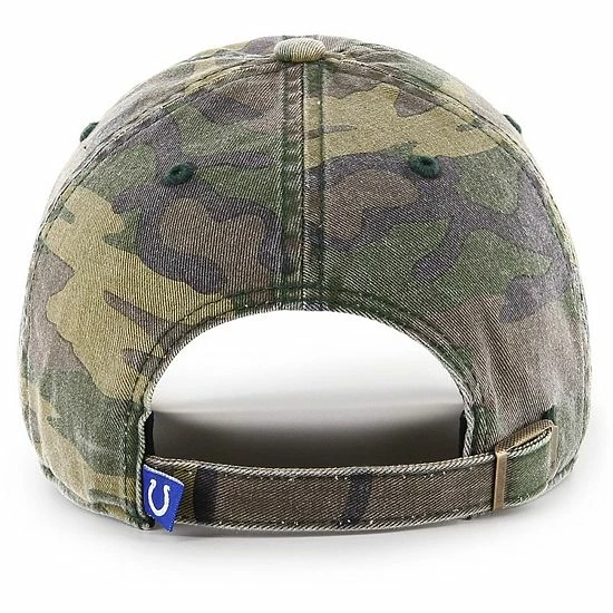 Coupon โค๏ธ Unbranded Men's '47 Camo Indianapolis Colts Woodland Clean Up Adjustable Hat ๐ฏ - Image 3