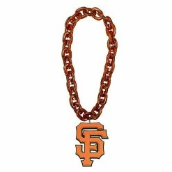 Cheapest 💯 Unbranded Orange San Francisco Giants Team Logo Fan Chain 🔥
