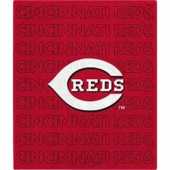 Flash Sale ⭐ Unbranded Cincinnati Reds 60" X 70" Echo Wordmark Plush Blanket 👍