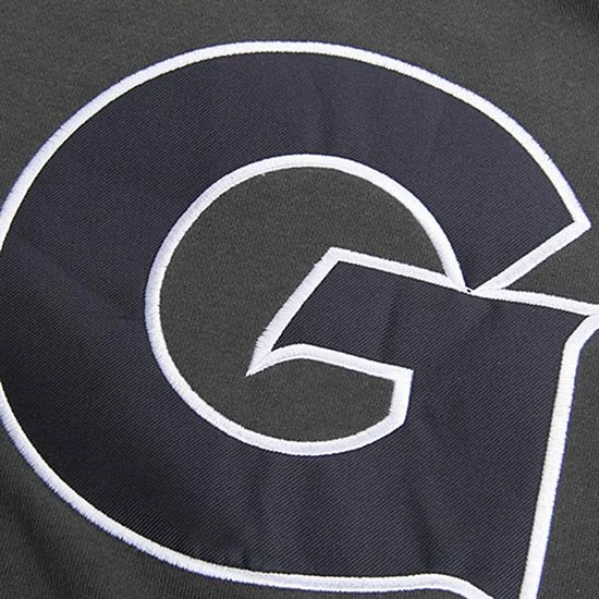 Hot Sale 👍 Unbranded Youth Stadium Athletic Charcoal Georgetown Hoyas Big Logo Pullover Hoodie ❤️ - Image 3
