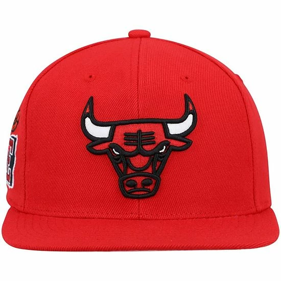 Hot Sale 🔥 Unbranded Men's Mitchell & Ness Red Chicago Bulls All Love Snapback Hat 👏 - Image 3